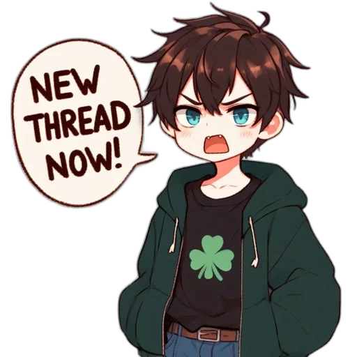 jacket, anime, pixel art, cartoon transparent PNG cut-out