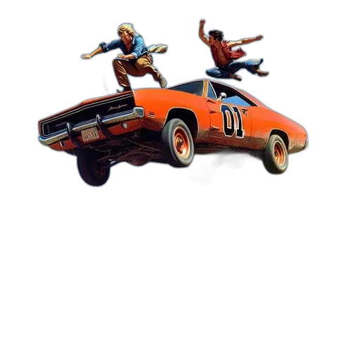 car, concept art, 3d render, two transparent PNG cut-out