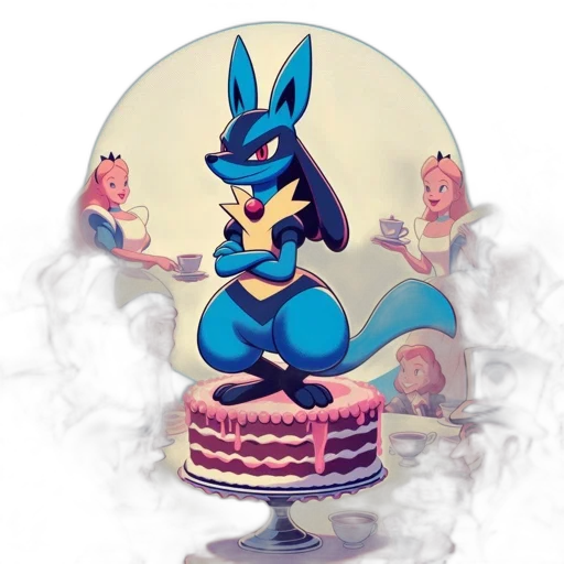 concept art, 3d render, blue, anthropomorphic transparent PNG cut-out