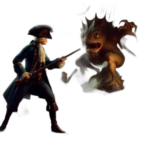 creature, dragon, staff, concept art transparent PNG cut-out