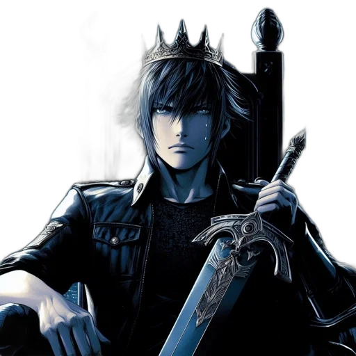 sword, crown, weapon, staff transparent PNG cut-out