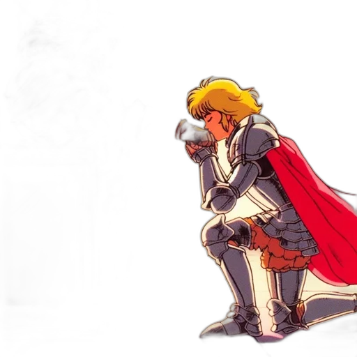sword, crown, weapon, jacket transparent PNG cut-out
