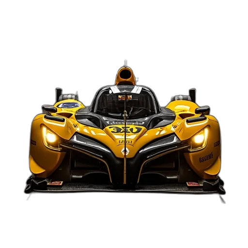 car, renault, team, members transparent PNG cut-out