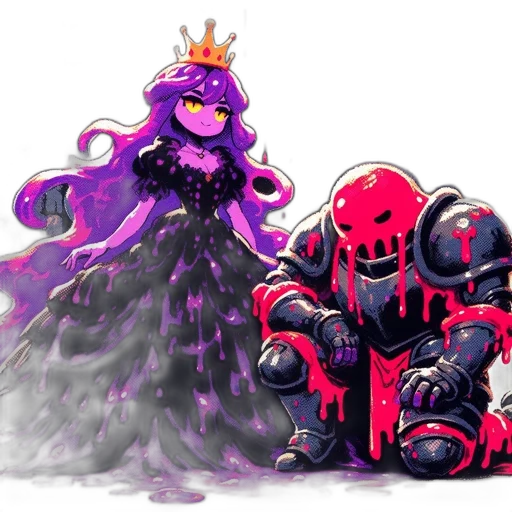 crown, robot, dress, concept art transparent PNG cut-out