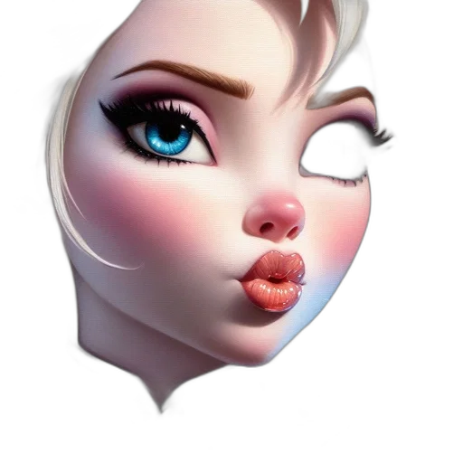 face, mask, 3d render, concept art transparent PNG cut-out