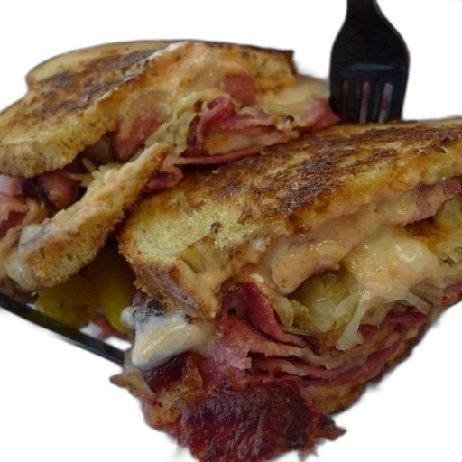 food, delicious, reuben, sandwich transparent PNG cut-out