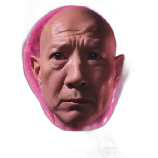 mask, face, creature, jacket transparent PNG cut-out