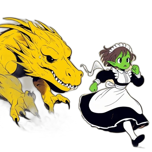 dragon, concept art, fantasy art, pixel art transparent PNG cut-out