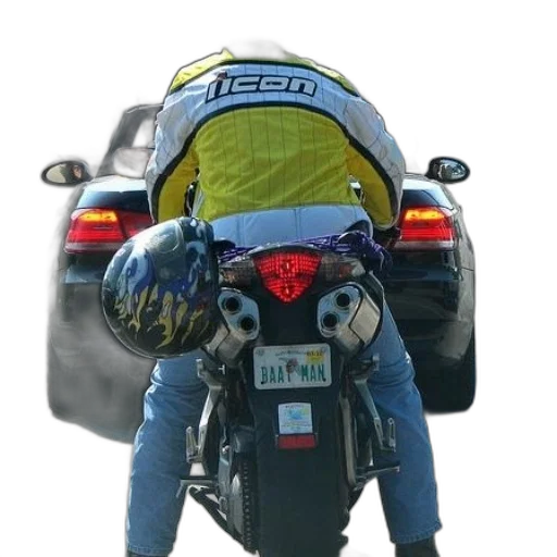 jacket, car, robot, photorealistic transparent PNG cut-out