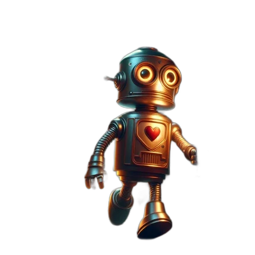 robot, staff, creature, weapon transparent PNG cut-out