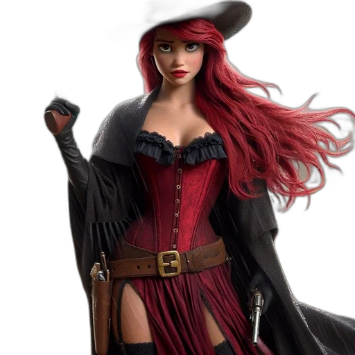 comic book art, fantasy art, concept art, 3d render transparent PNG cut-out