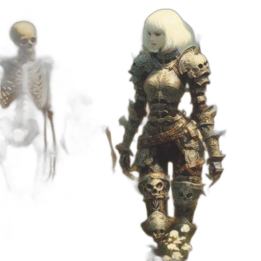 creature, concept art, fantasy art, 3d render transparent PNG cut-out