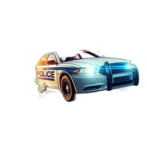 car, weapon, concept art, 3d render transparent PNG cut-out