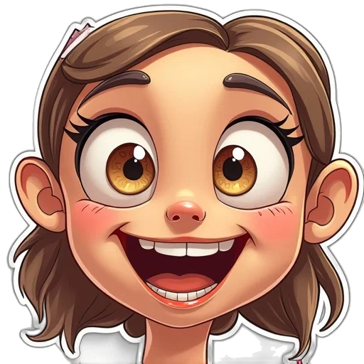 face, staff, creature, cartoon transparent PNG cut-out