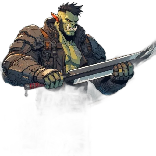 staff, weapon, sword, jacket transparent PNG cut-out