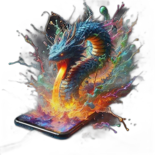 dragon, staff, creature, weapon transparent PNG cut-out
