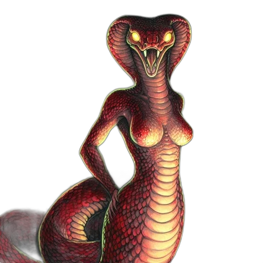 dragon, creature, animal, staff transparent PNG cut-out