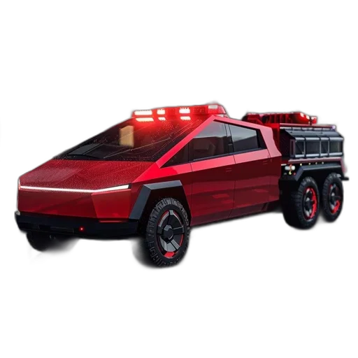 car, robot, 3d render, concept art transparent PNG cut-out
