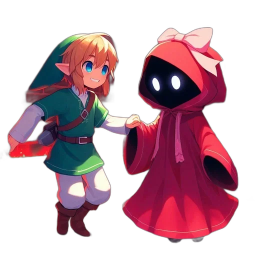 mask, dress, staff, weapon transparent PNG cut-out