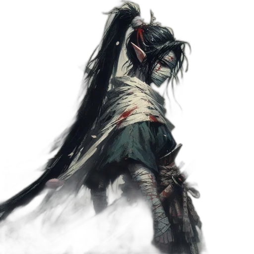 mask, dragon, sword, weapon transparent PNG cut-out