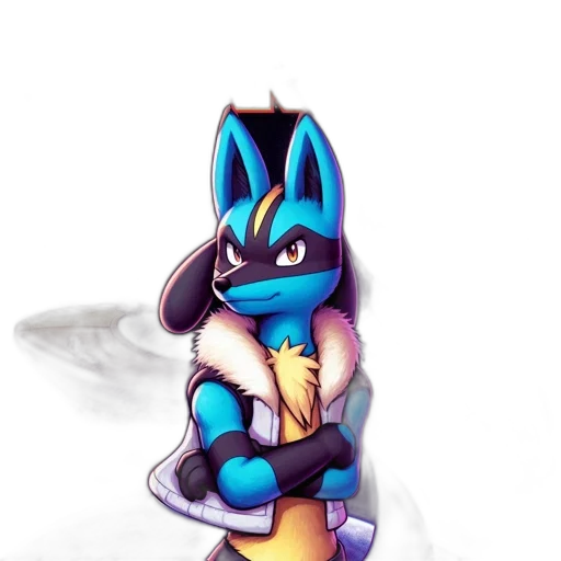 staff, jacket, animal, creature transparent PNG cut-out
