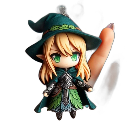 staff, dragon, hat, fantasy art transparent PNG cut-out