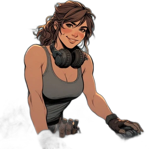weapon, concept art, comic book art, pixel art transparent PNG cut-out