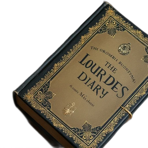 book, lourdes, diary, james transparent PNG cut-out