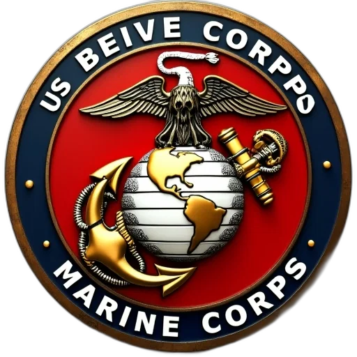 marine, corps, logo transparent PNG cut-out