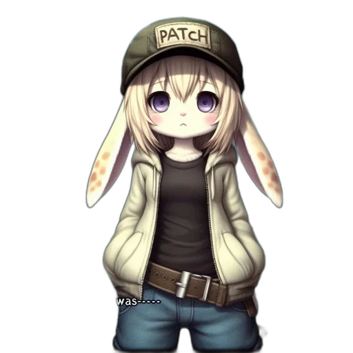 hat, staff, jacket, weapon transparent PNG cut-out