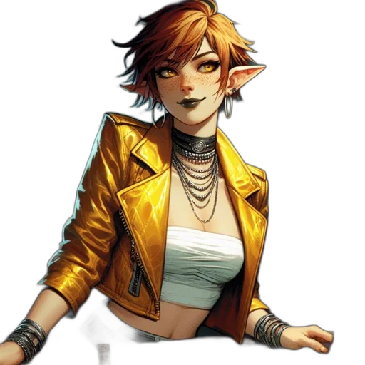 jacket, staff, concept art, fantasy art transparent PNG cut-out