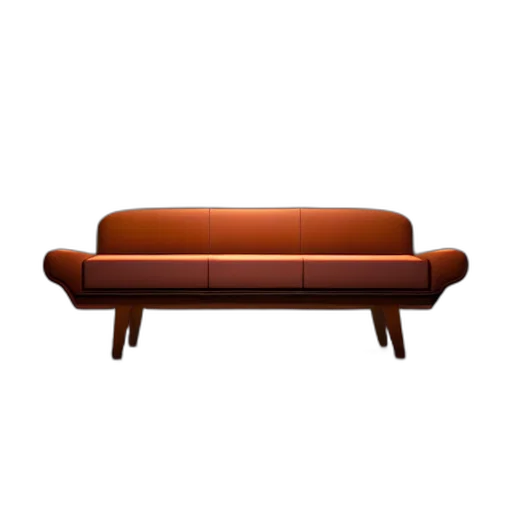 furniture, crown, staff, 3d render transparent PNG cut-out