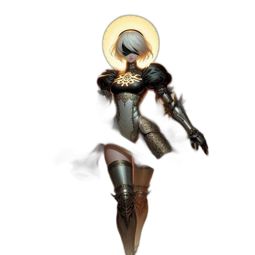 robot, staff, weapon, sword transparent PNG cut-out
