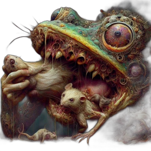 creature, dragon, mask, face transparent PNG cut-out