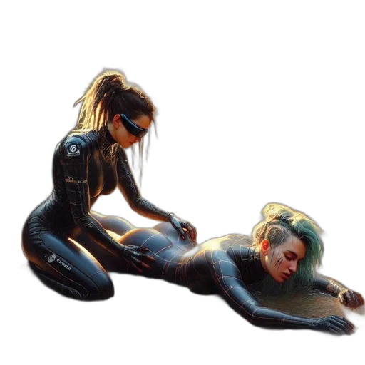 hair, creature, concept art, comic book art transparent PNG cut-out