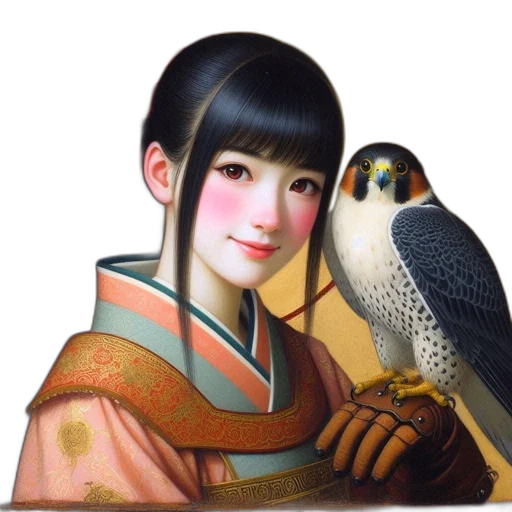 staff, face, animal, robot transparent PNG cut-out