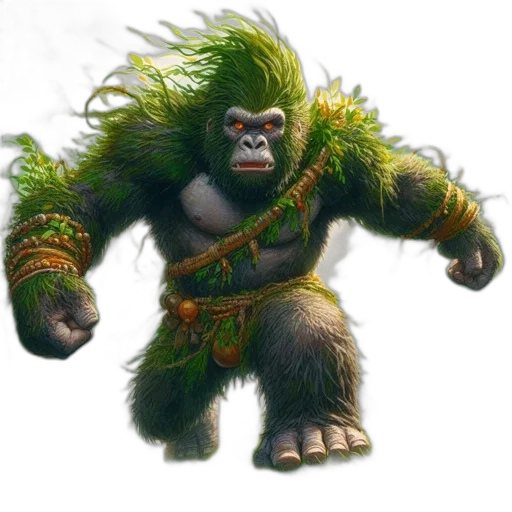 animal, creature, staff, concept art transparent PNG cut-out