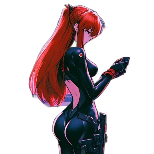 robot, jacket, dress, weapon transparent PNG cut-out