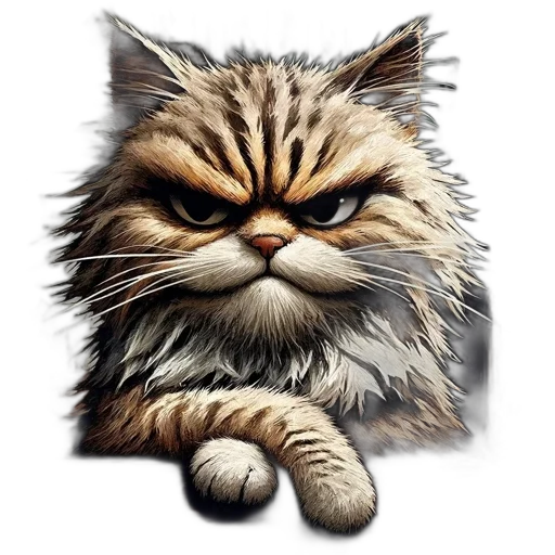 animal, staff, face, photorealistic transparent PNG cut-out