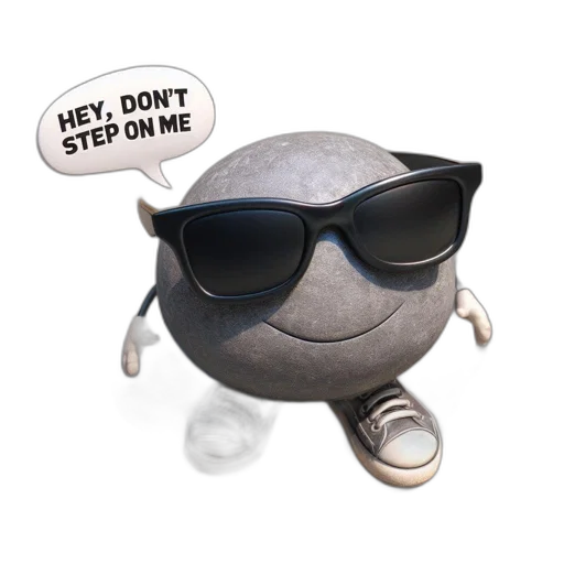 robot, 3d render, anthropomorphic, sphere transparent PNG cut-out