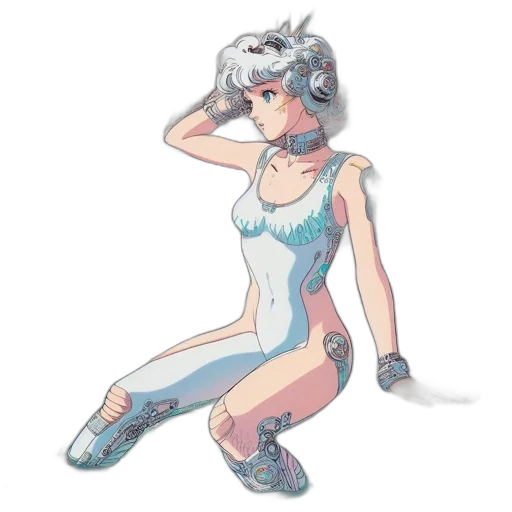 dress, robot, creature, dragon transparent PNG cut-out