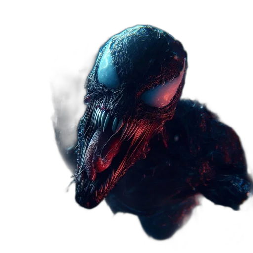 creature, mask, hair, face transparent PNG cut-out