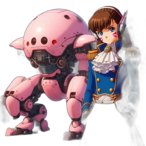 robot, weapon, creature, sword transparent PNG cut-out