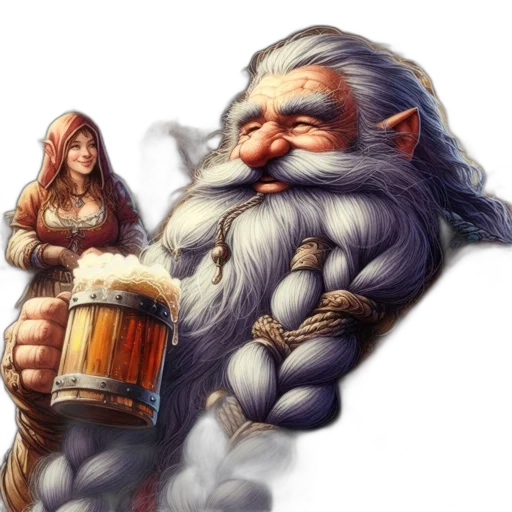 fantasy art, concept art, photorealistic, pixel art transparent PNG cut-out