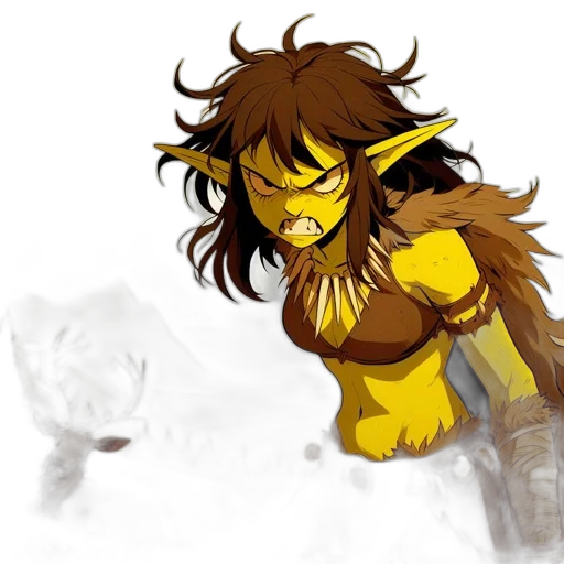 fantasy art, concept art, comic book art, pixel art transparent PNG cut-out