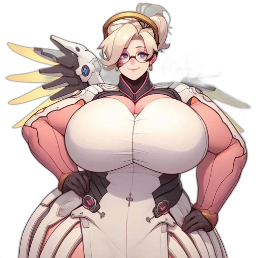 weapon, robot, dress, staff transparent PNG cut-out