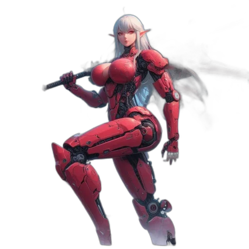 robot, weapon, dragon, sword transparent PNG cut-out