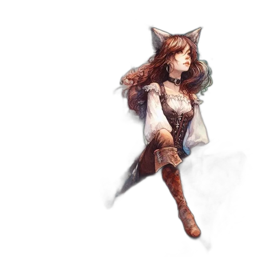 staff, dress, fantasy art, concept art transparent PNG cut-out