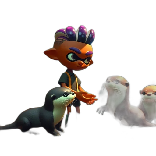 animal, staff, creature, weapon transparent PNG cut-out