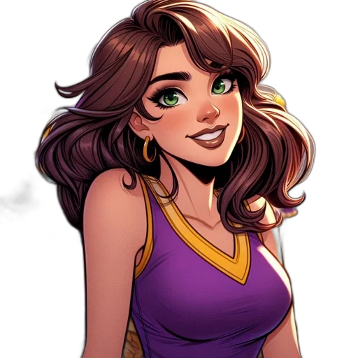 comic book art, cartoon, concept art, fantasy art transparent PNG cut-out